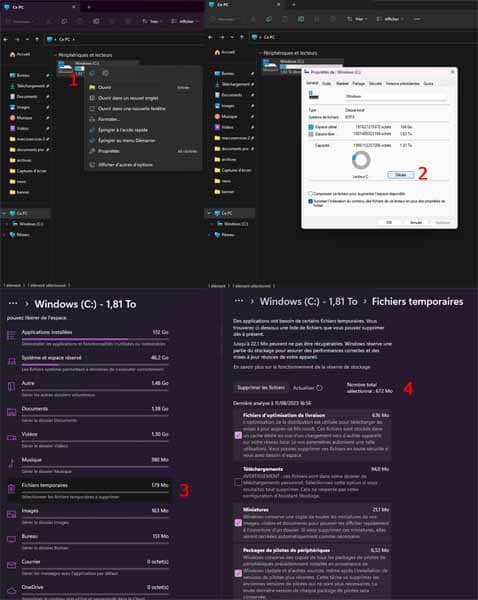 fichiers temporaires comment booster mon pc